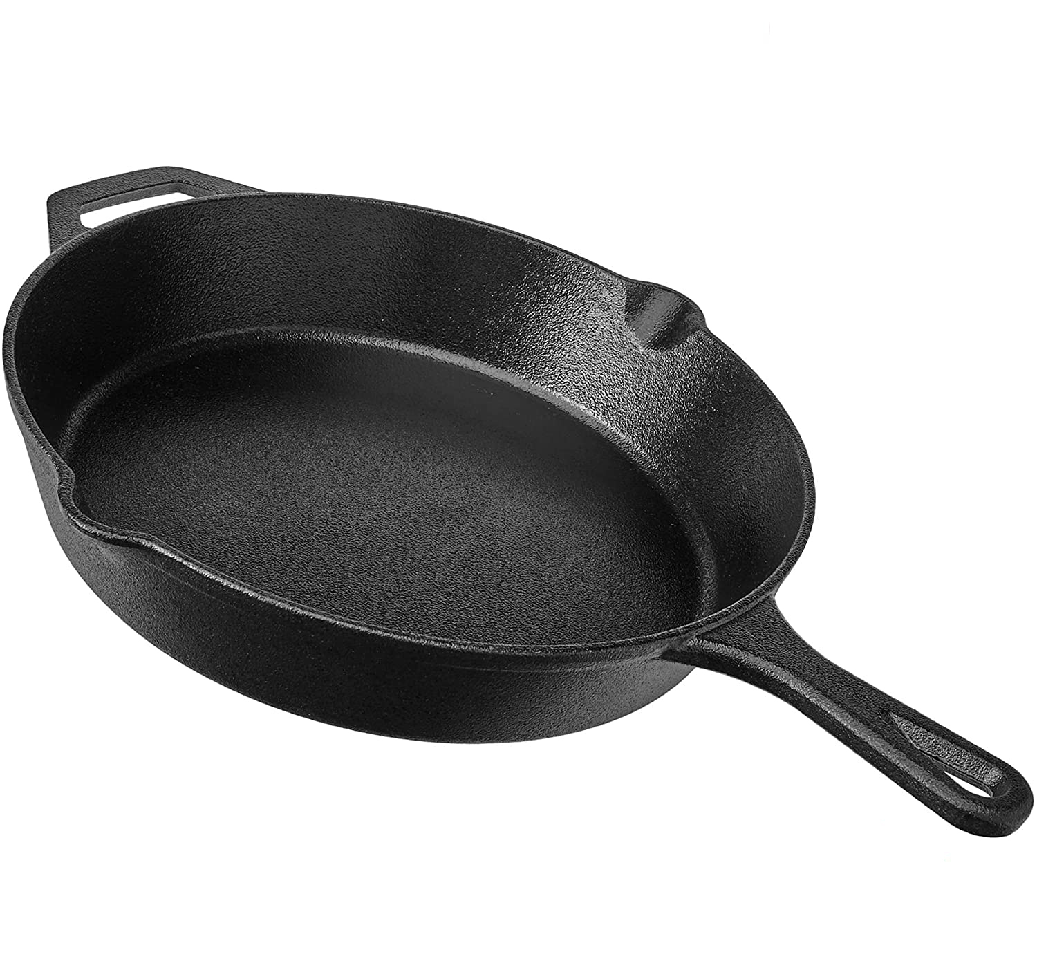 Classic 12" Pre-Seasoned Cast Iron Skillet image 1